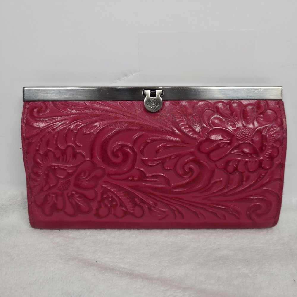 Patricia Nash Women's Floral Wallet RFID Blocking Credit Card Folding Pink